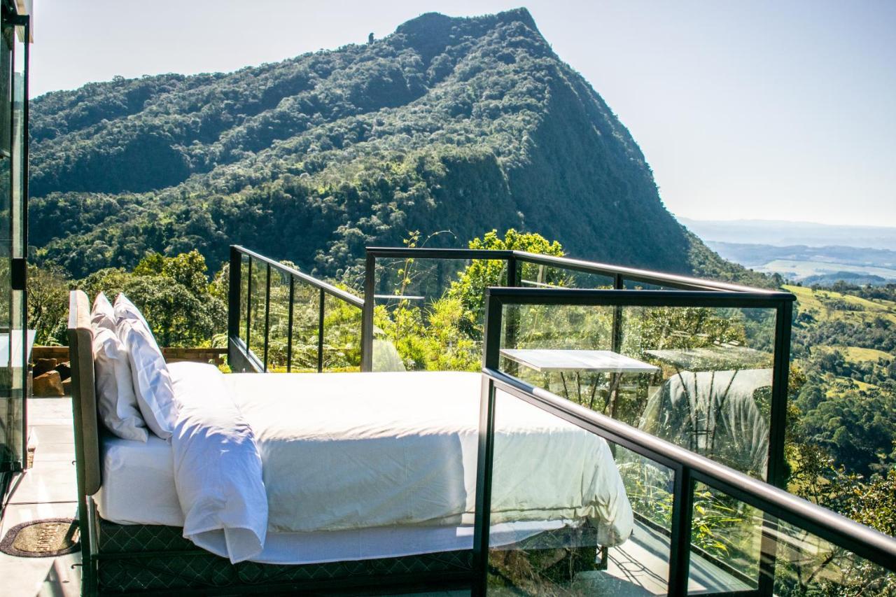 Caminho Das Nuvens - Cabanas De Montanha Bom Retiro  Exteriér fotografie