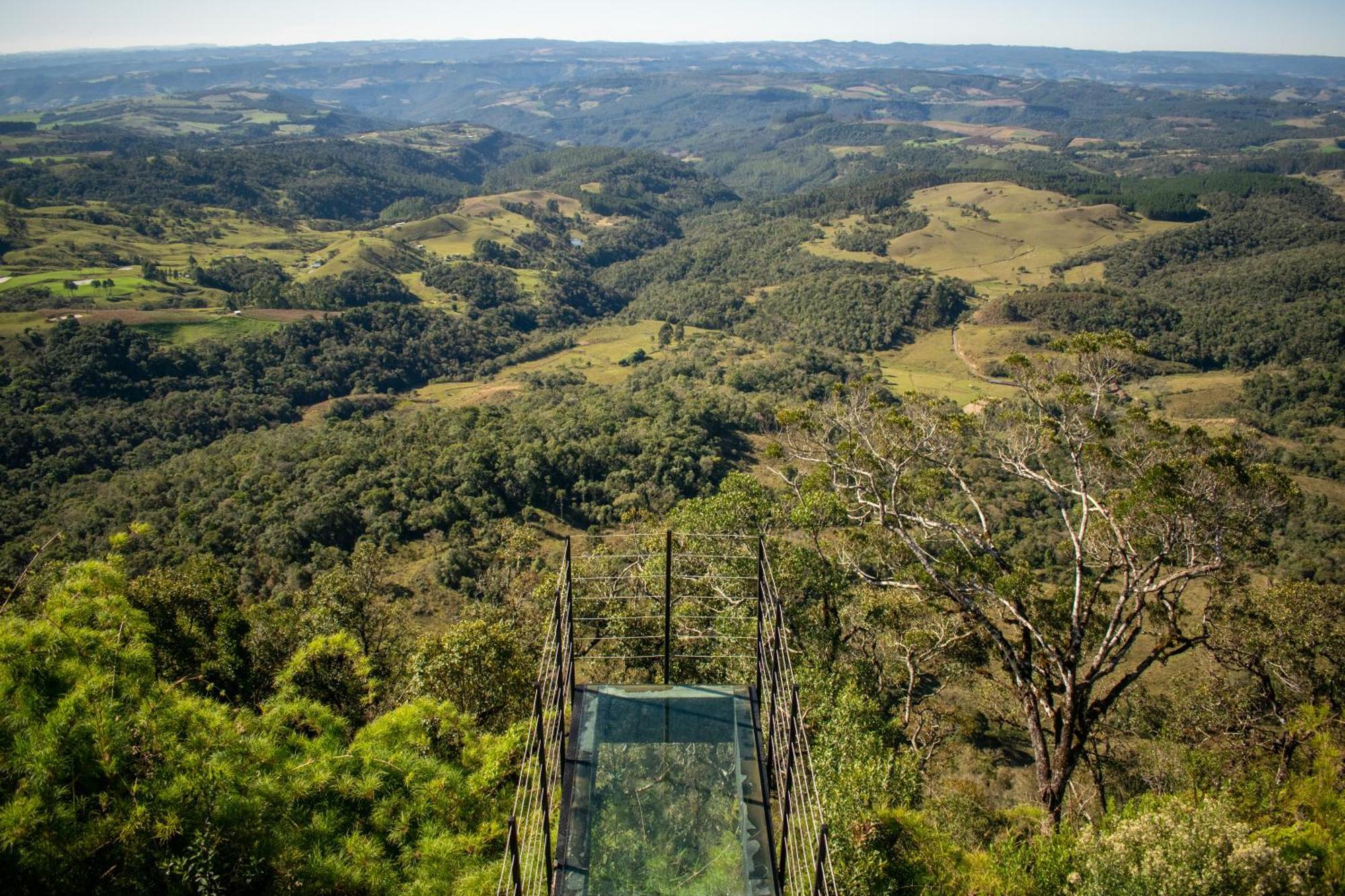 Caminho Das Nuvens - Cabanas De Montanha Bom Retiro  Exteriér fotografie